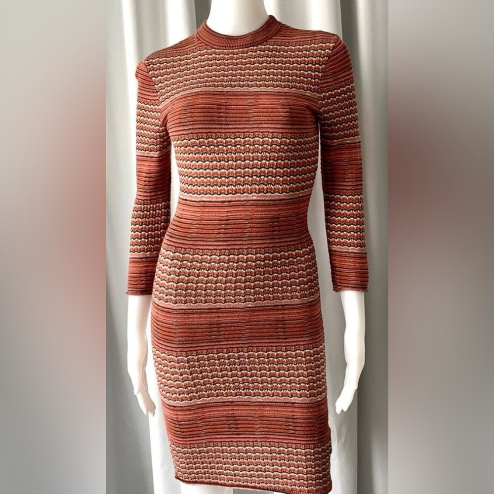 Free People Striped Groovy Sweater Dress